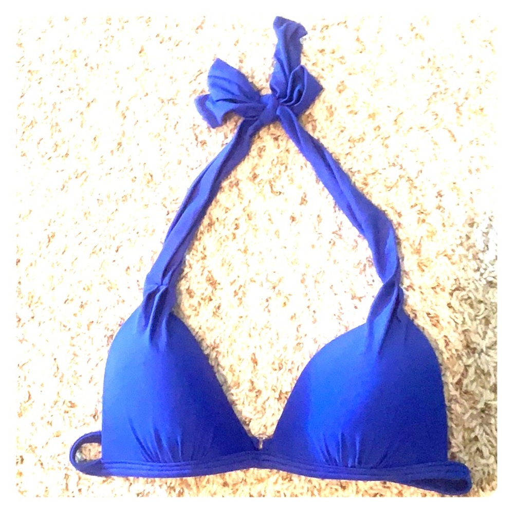 Gianni Bini Blue Bikini Top